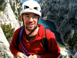 David LAURENT, un des encadrants de Roc et Vertige, Grésy sur Aix (Aix les Bains)