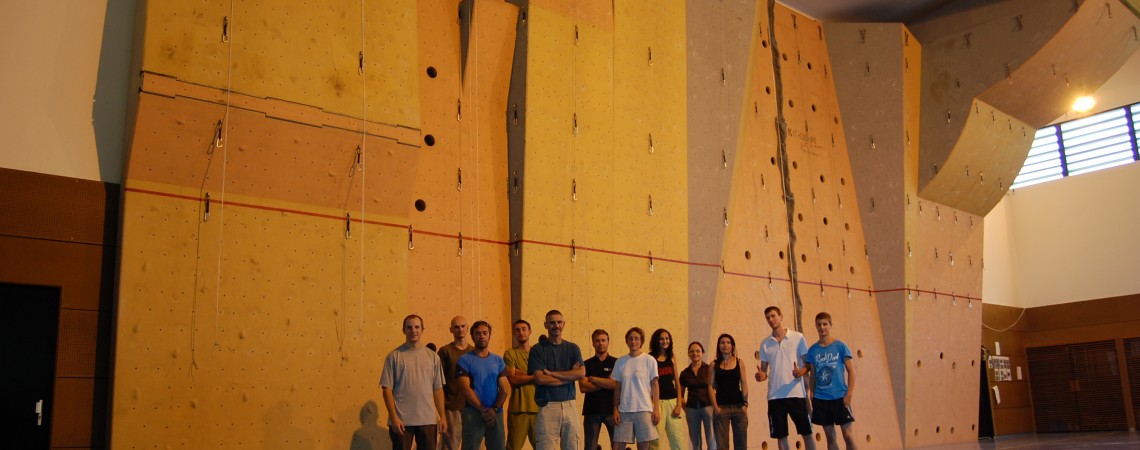 Démontage mur d’escalade